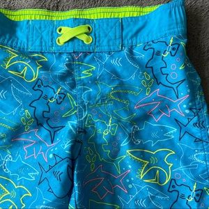 Cat & Jack Boy’s Shark Print Swim Short